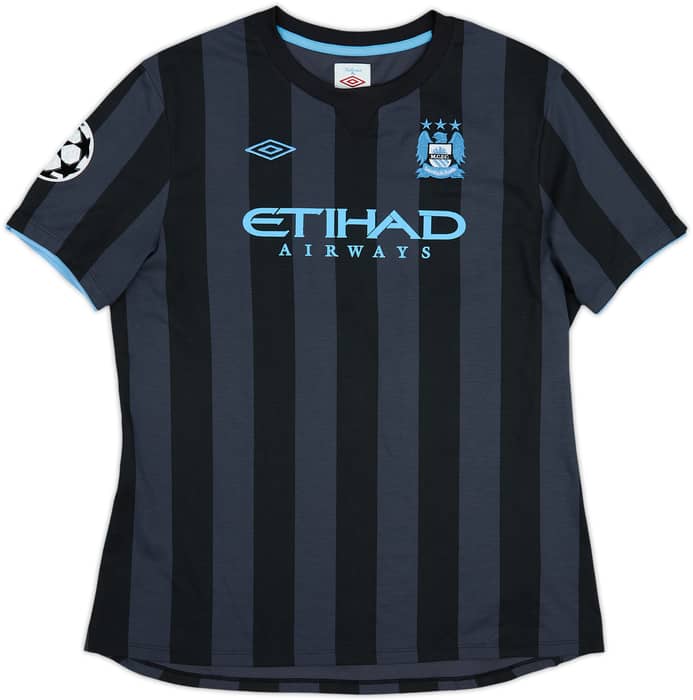 Camiseta de la tercera equipación del Manchester City 2012-13 - 8/10 - (Mujeres L)