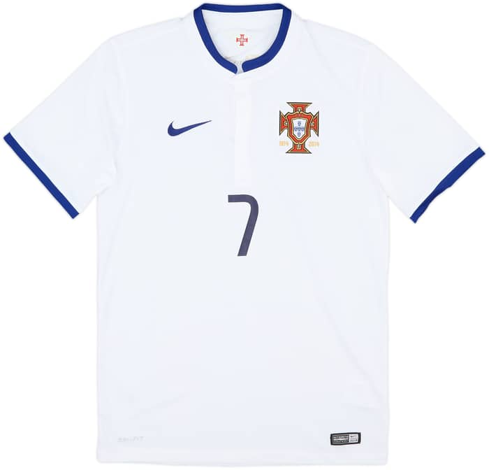 2014-15 Portugal Away Shirt Ronaldo #7 - 8/10 - (S)