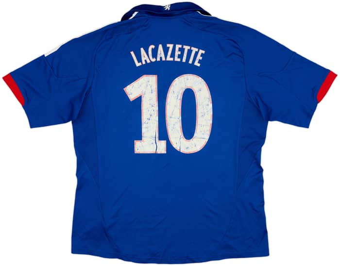 2012-13 Lyon Away Shirt Lacazette #10 - 4/10 - (XL)