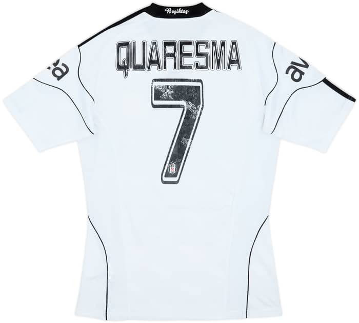 2010-11 Besiktas Home Shirt Quaresma #7 - 5/10 - (S)