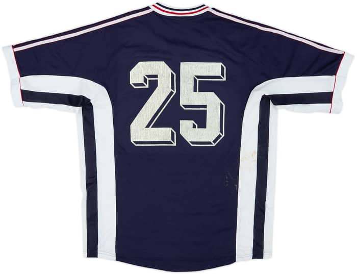 1998-99 Yugoslavia Signed Home Shirt #25 - 6/10 - (L)