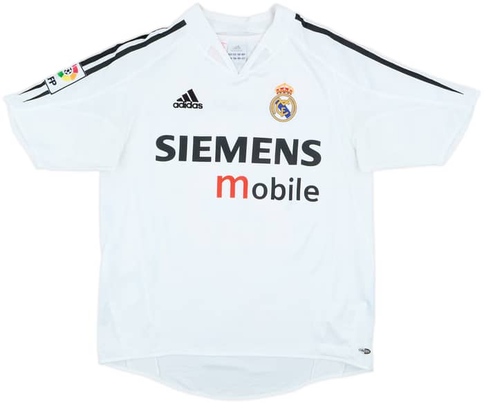 2004-05 Real Madrid Home Shirt Beckham #23 - 7/10 - (L.Boys)