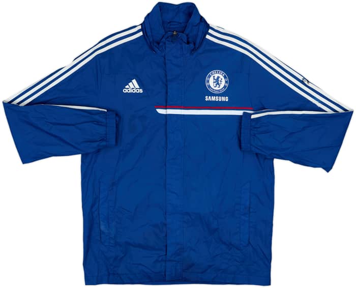 2013-14 Chelsea adidas Hooded Rain Jacket - 3/10 - (L)