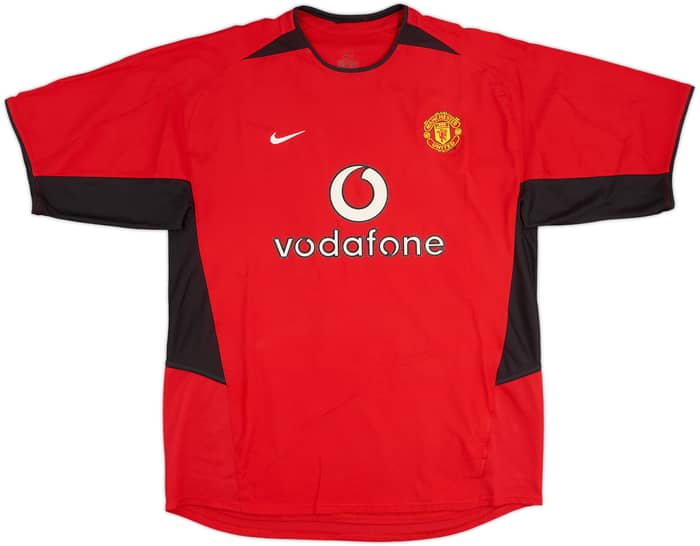 2002-04 Manchester United Home Shirt V.Nistelrooy #10 - 8/10 - (L)