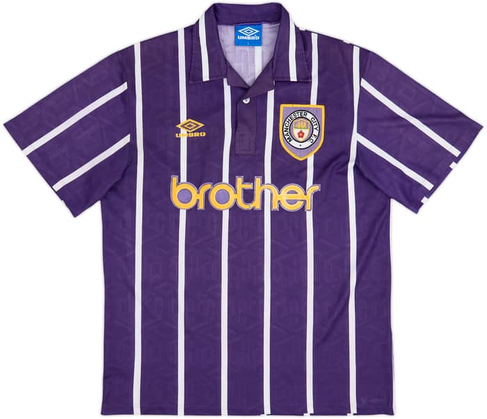 1993-94 Manchester City Away Shirt - 5/10 - (L)