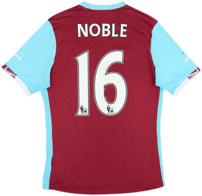 2016-17 West Ham Home Shirt Noble #16 - 5/10 - (M)
