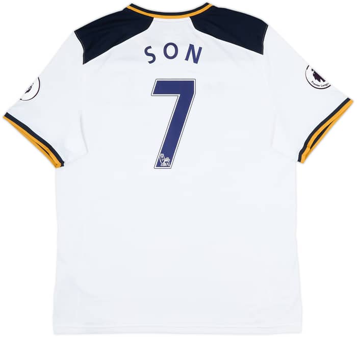2016-17 Tottenham Home Shirt Son #7 - 6/10 - (3XL)