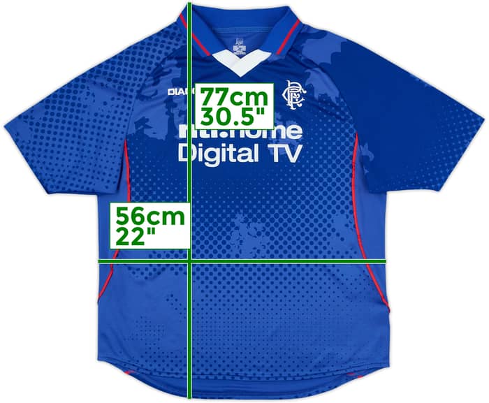 2002-03 Rangers Home Shirt - 9/10 - (L)