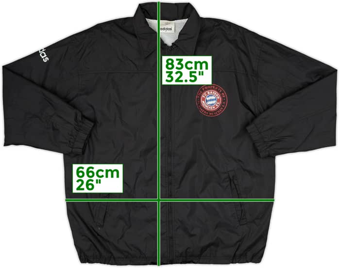 1993-95 Bayern Munich adidas Track Jacket - 8/10 - (M)