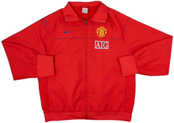 2008-09 Manchester United Nike Track Jacket - 8/10 - (M)