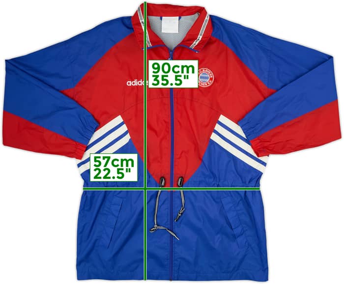 1993-95 Bayern Munich adidas Track Jacket - 5/10 - (L)