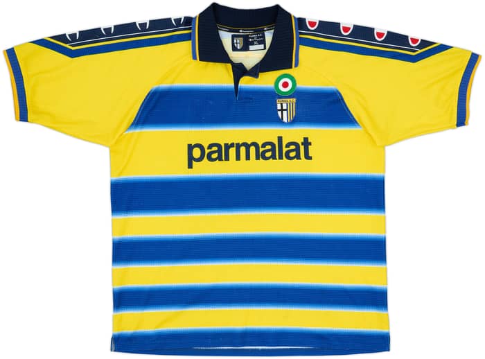 1999-00 Parma Home Shirt Crespo #9 - 4/10 - (XL)