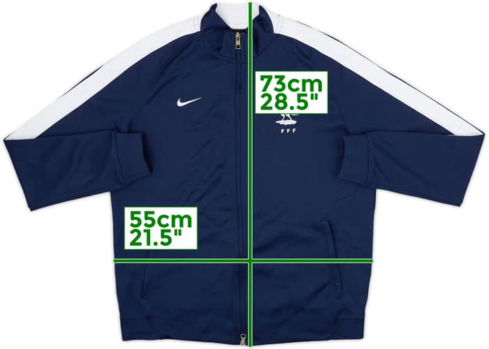 2014-15 France Nike Track Jacket - 7/10 - (L)