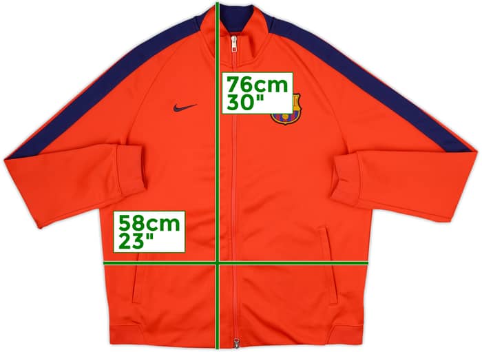 2014-15 Barcelona Nike Track Jacket - 8/10 - (XL)