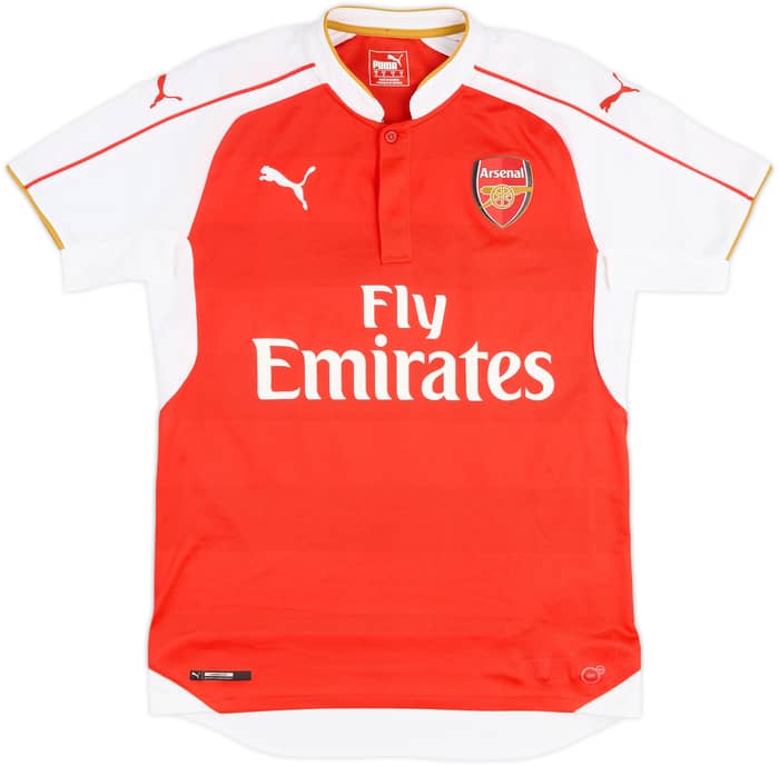2015-16 Arsenal Home Shirt Arteta #8 - 7/10 - (S)