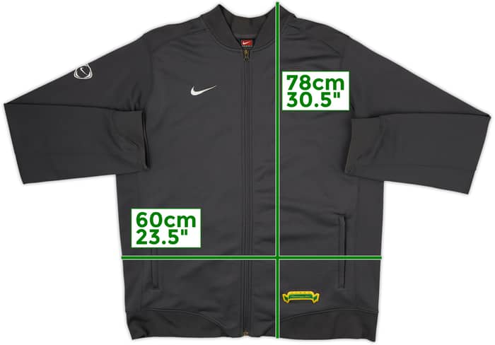 2006-07 Brazil Nike Track Jacket - 8/10 - (XXL)