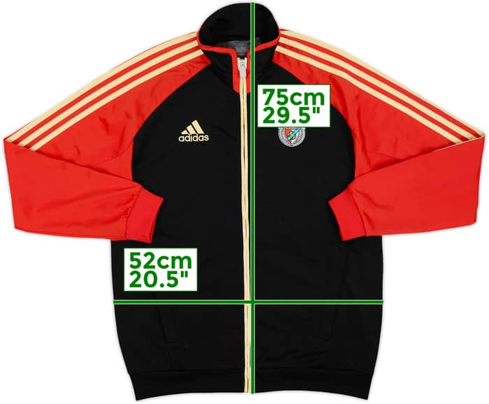 2011-12 Benfica adidas Track Jacket - 8/10 - (M)