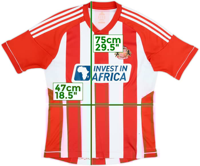 2012-13 Sunderland Home Shirt - 4/10 - (M)