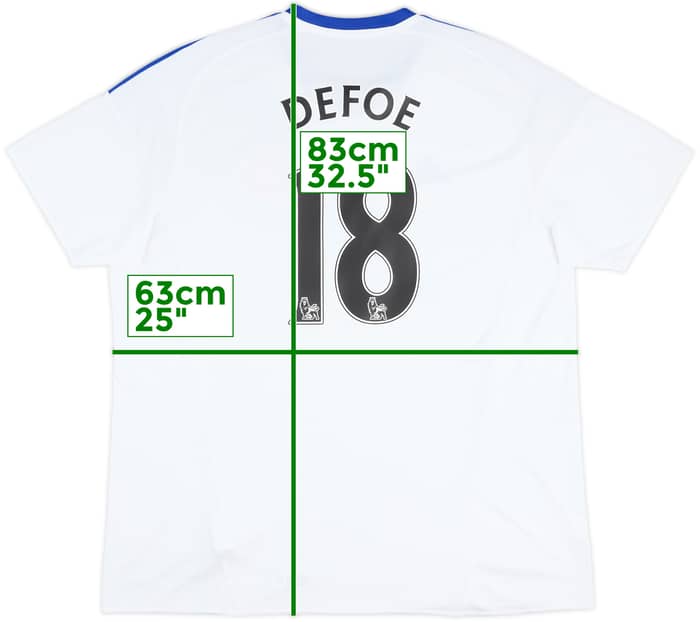 2016-17 Sunderland Away Shirt Defoe #18 - 7/10 - (XXL)