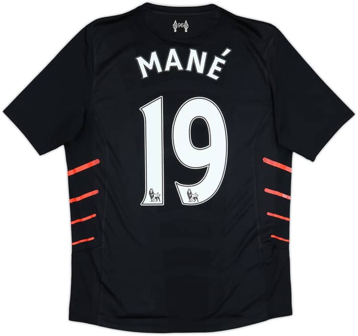 2016-17 Liverpool Away Shirt Mane #19 - 8/10 - (XL.Boys)