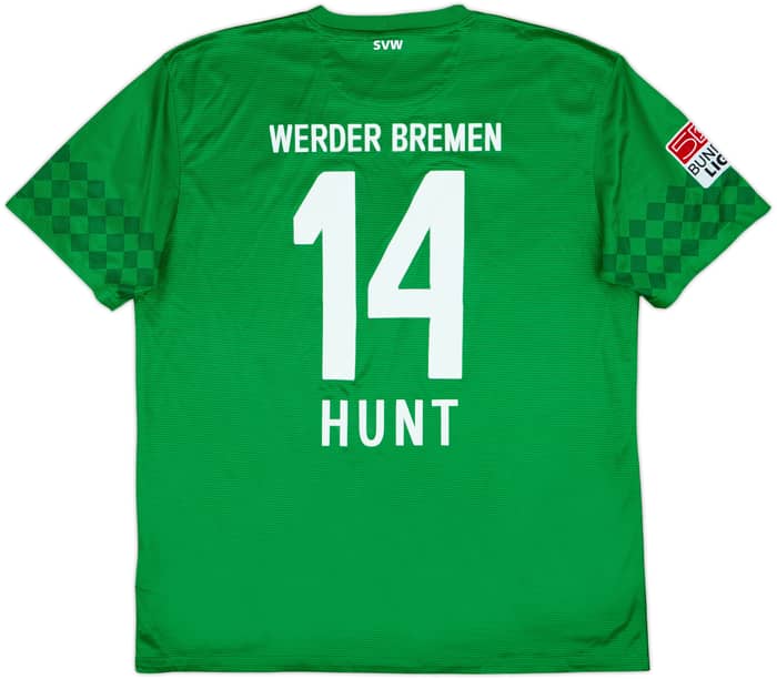 2012-13 Werder Bremen Home Shirt Hunt #14 - 8/10 - (L)