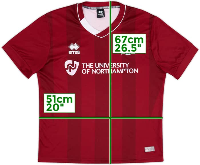 2015-16 Northampton Home Shirt - 5/10 - (S)