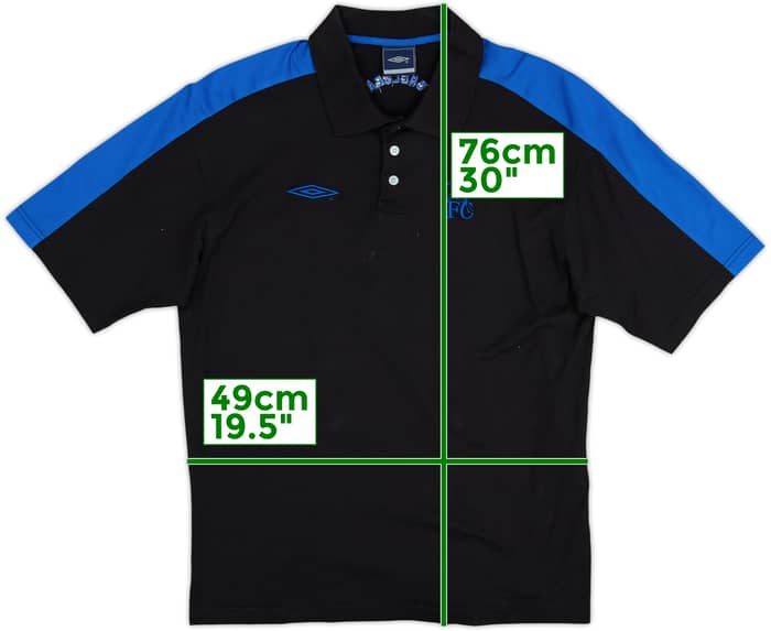 1999-01 Chelsea Umbro Polo Shirt - 9/10 - (L)