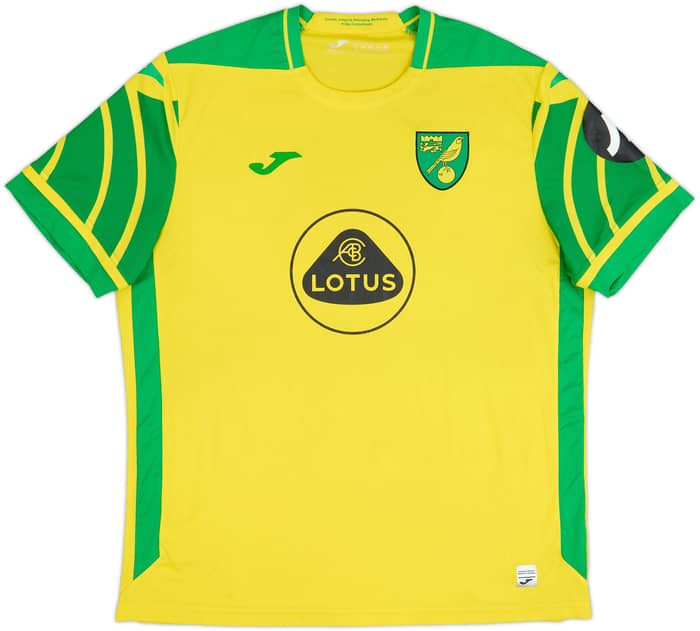 2021-22 Norwich Home Shirt - 7/10 - (XXL)