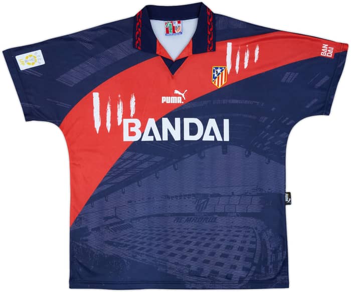 1996-97 Atletico Madrid Away Shirt - 8/10 - (XXL)