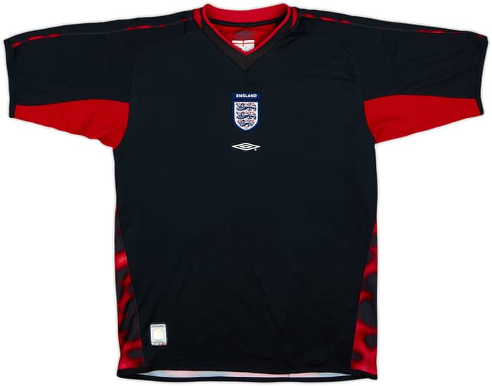 2004-06 England GK S/S Shirt - 8/10 - (XL.Boys)