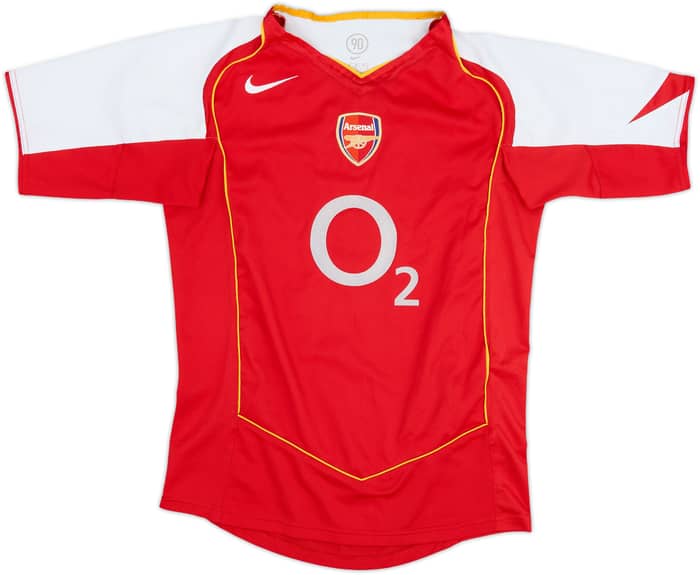 2004-05 Arsenal Home Shirt - 8/10 - (L.Boys)