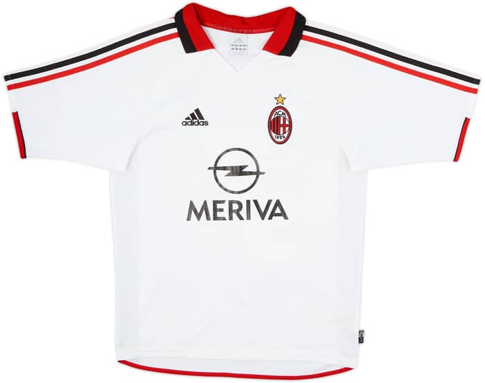 2003-04 AC Milan Away Shirt Shevchenko #7 - 6/10 - (S)
