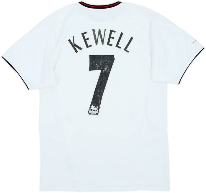 2003-04 Liverpool Away Shirt Harry Kewell #7 - 5/10 - (XL.Boys)