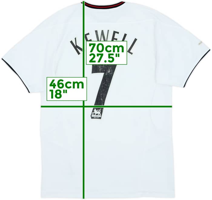 2003-04 Liverpool Away Shirt Harry Kewell #7 - 5/10 - (XL.Boys)