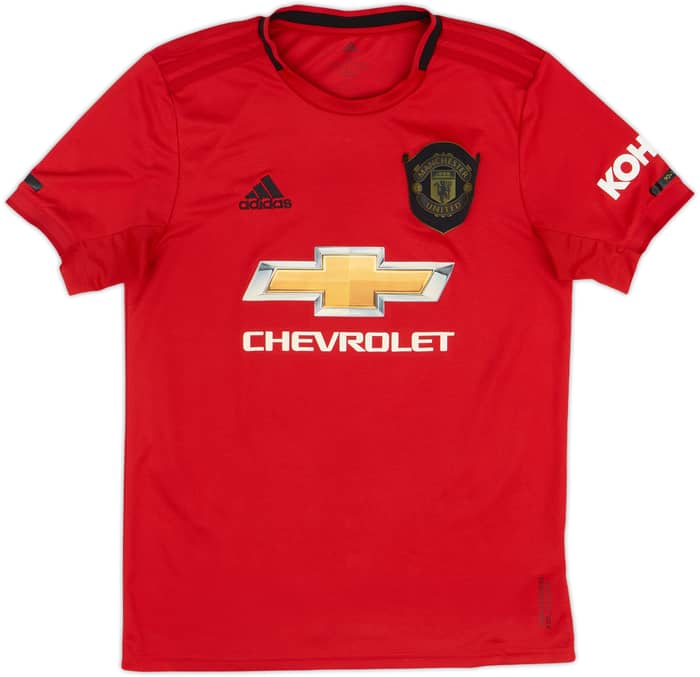 2019-20 Manchester United Home Shirt Pogba #6 - 7/10 - (S)