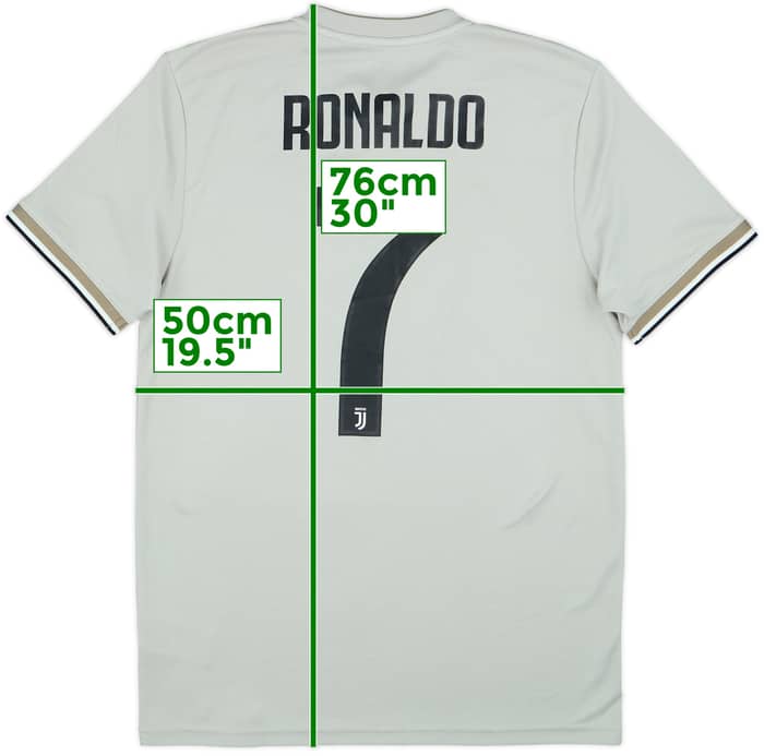 2018-19 Juventus Away Shirt Ronaldo #7 - 10/10 - (M)