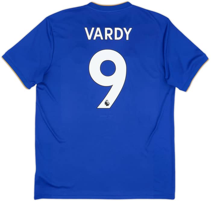2018-19 Leicester Home Shirt Vardy #9 - 8/10 - (L)