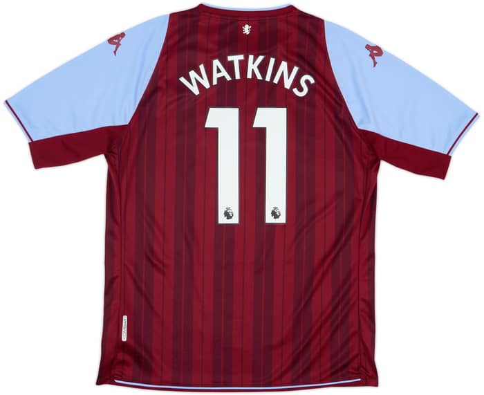 2021-22 Aston Villa Home Shirt Watkins #11 - 9/10 - (XL)
