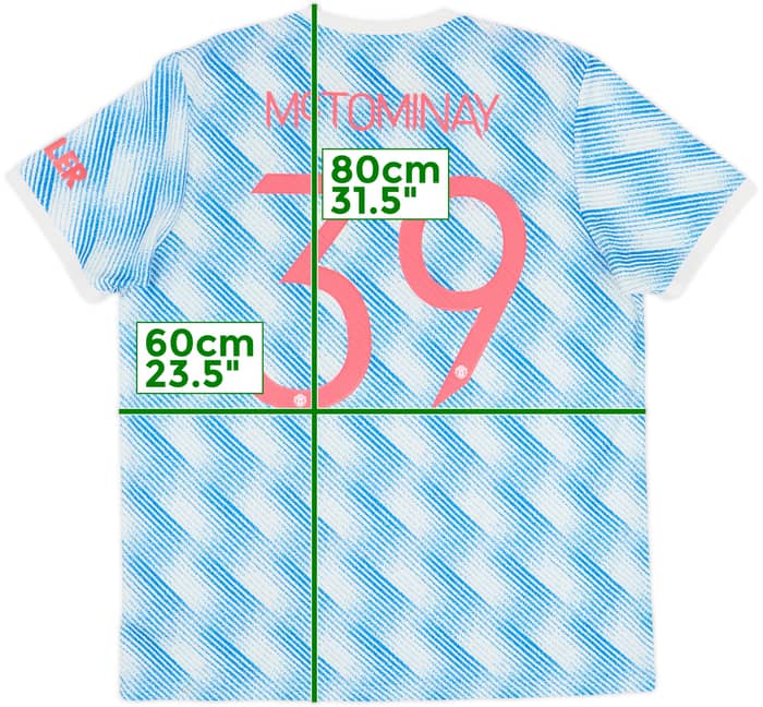2021-22 Manchester United Away Shirt McTominay #39 - 8/10 - (XL)