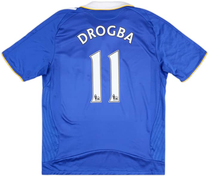 2008-09 Chelsea Home Shirt Drogba #11 - 8/10 - (L)