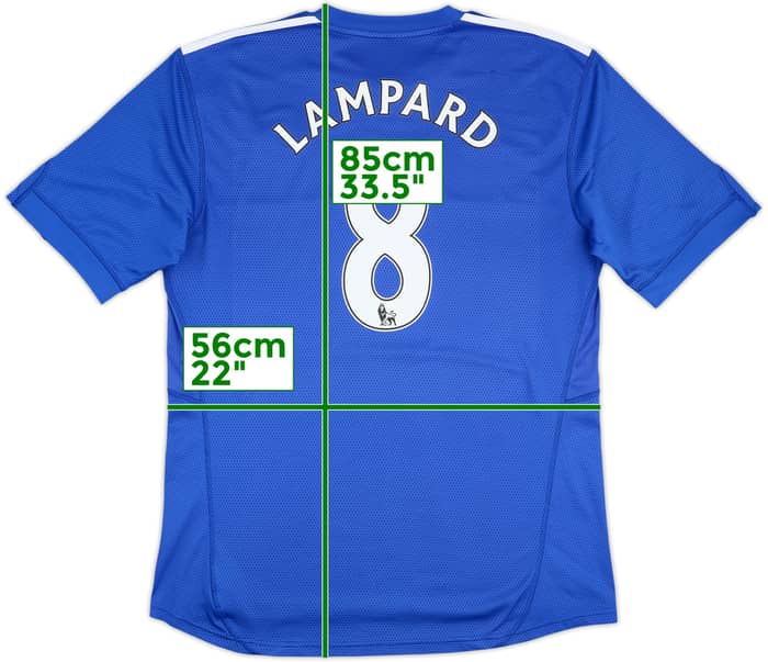 2009-10 Chelsea Home Shirt Lampard #8 - 6/10 - (L)