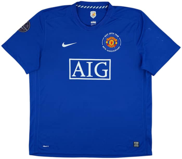 2008-09 Manchester United Third Shirt Berbatov #9 - 7/10 - (XXL)