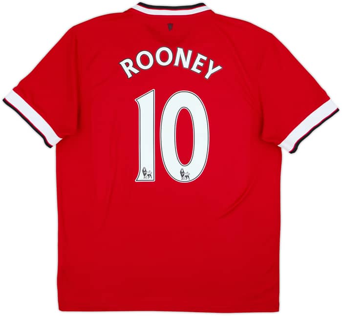 2014-15 Manchester United Home Shirt Rooney #10 - 6/10 - (L)