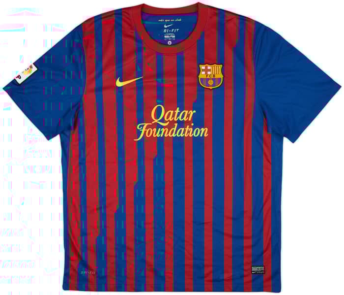 2011-12 Barcelona Home Shirt Messi #10 - 7/10 - (XL)