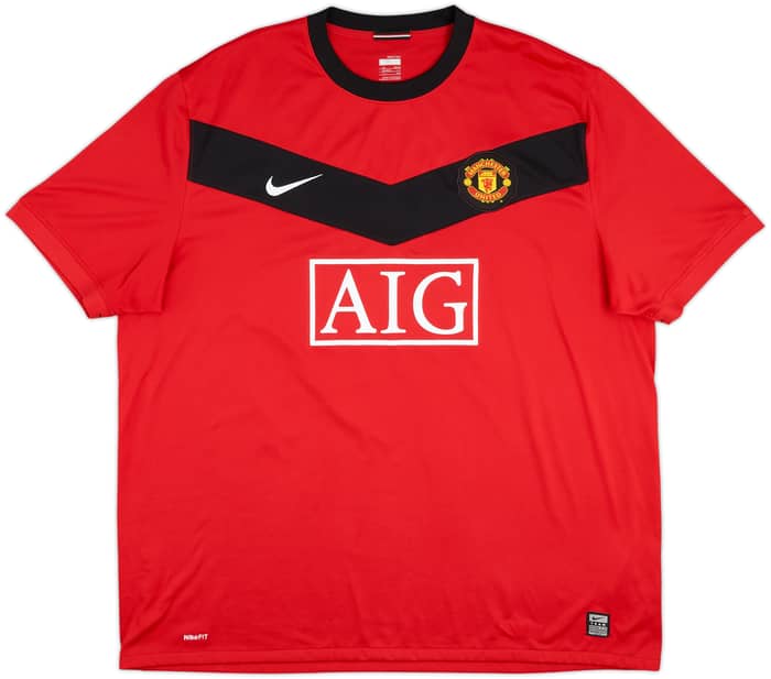 2009-10 Manchester United Home Shirt Rooney #10 - 7/10 - (3XL)
