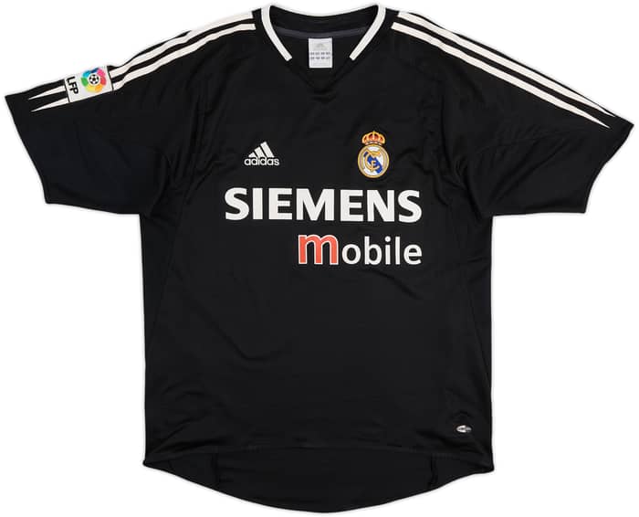 2004-05 Real Madrid Away Shirt Zidane #5 - 6/10 - (S)