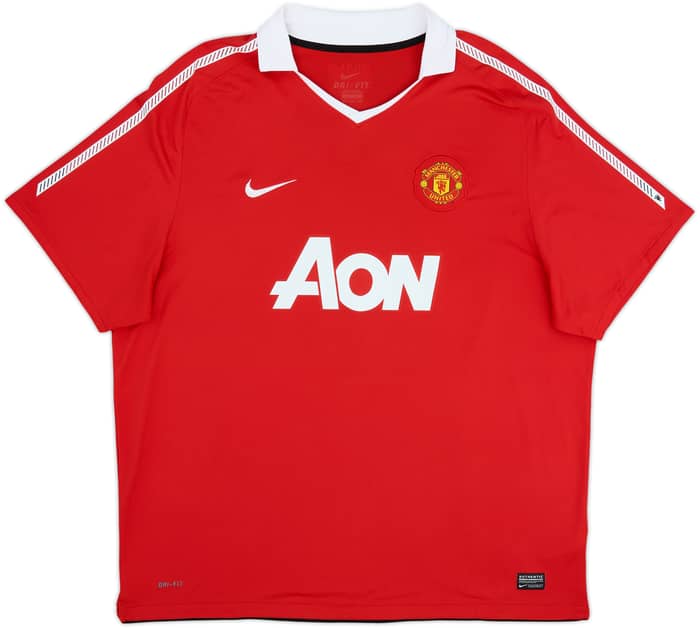 Camiseta de local del Manchester United 2010-11 Carrick #16 - 8/10 - (3XL)