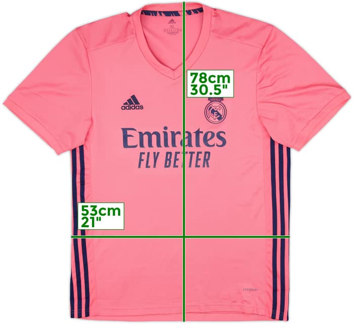 2020-21 Real Madrid Away Shirt - 9/10 - (XL)