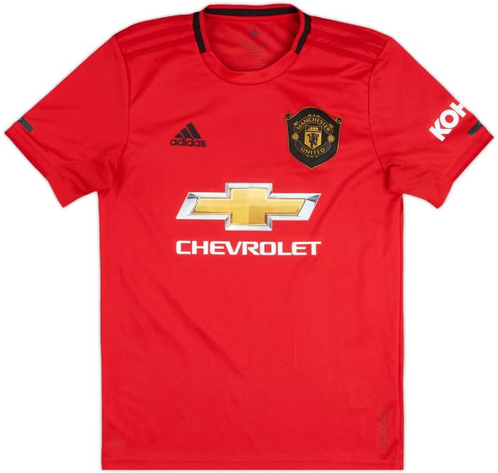 2019-20 Manchester United Home Shirt Pogba #6 - 8/10 - (S)