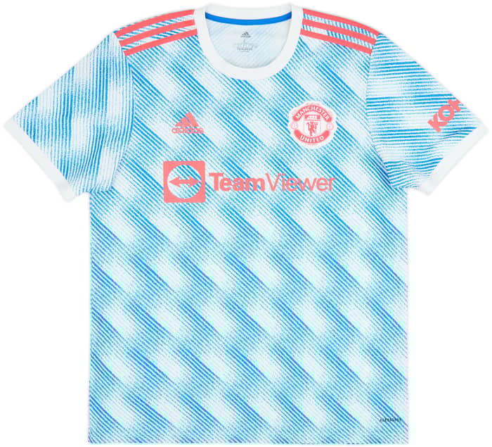 2021-22 Manchester United Away Shirt B.Fernandes #18 - 6/10 - (L)
